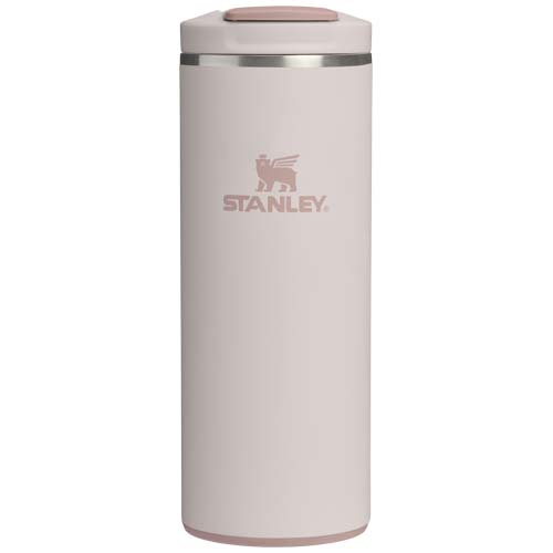 Gobelet voyage personnalisé 350 ml Stanley Transit Fliptop Rose clair